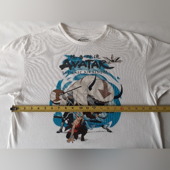 Avatar The Last Airbender men's white short sleeve graphic t-shirt size M - Picture 6 of 9
